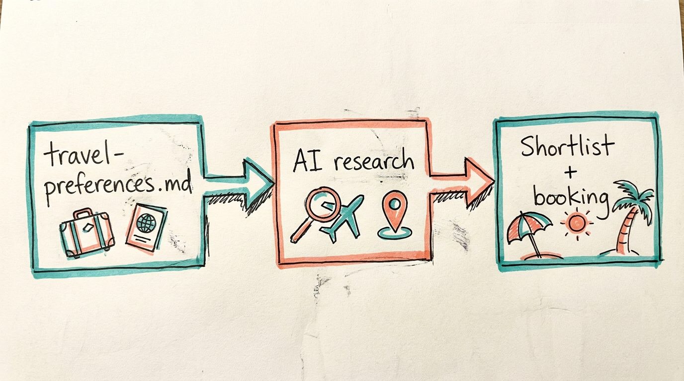 (How to) AI assisted travel booking